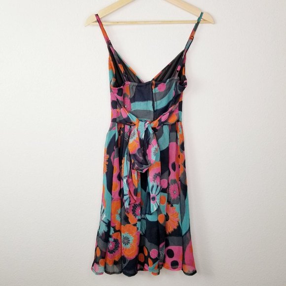Fire Los Angeles Floral Fit and Flare Mini Dress - Picture 4 of 11
